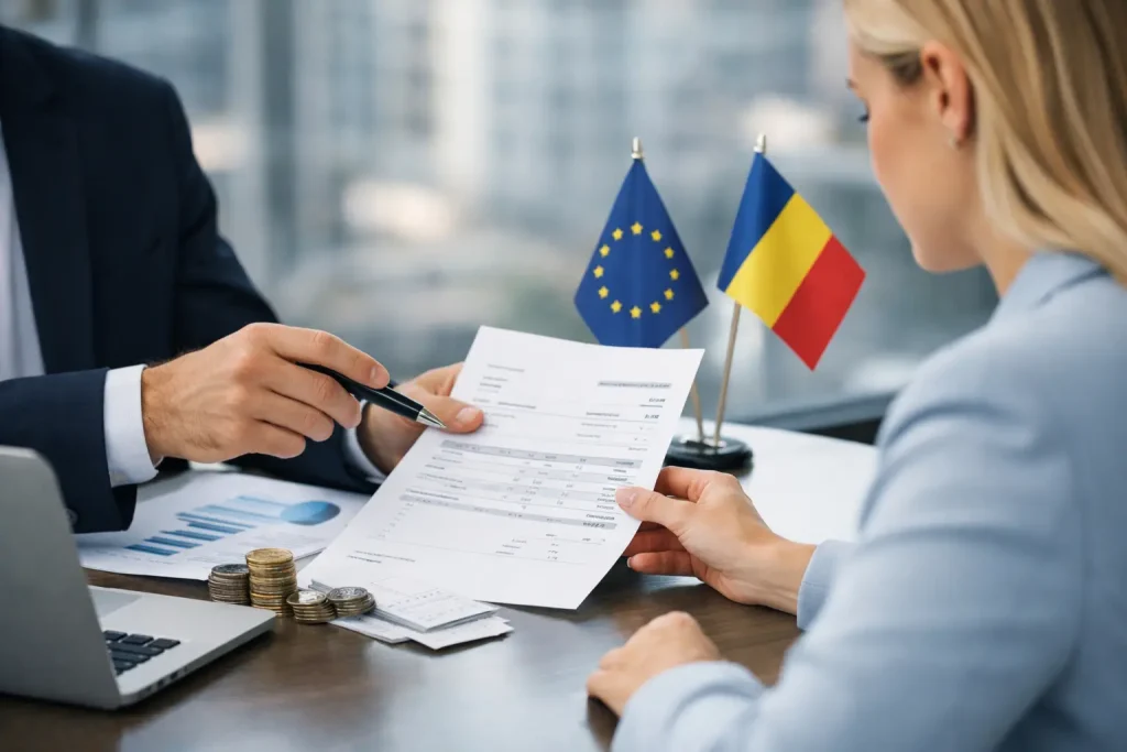 Când se aplică taxarea inversă în România?